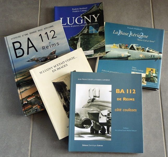 Les 5 premiers livres écrits par Frédéric Lafarge.